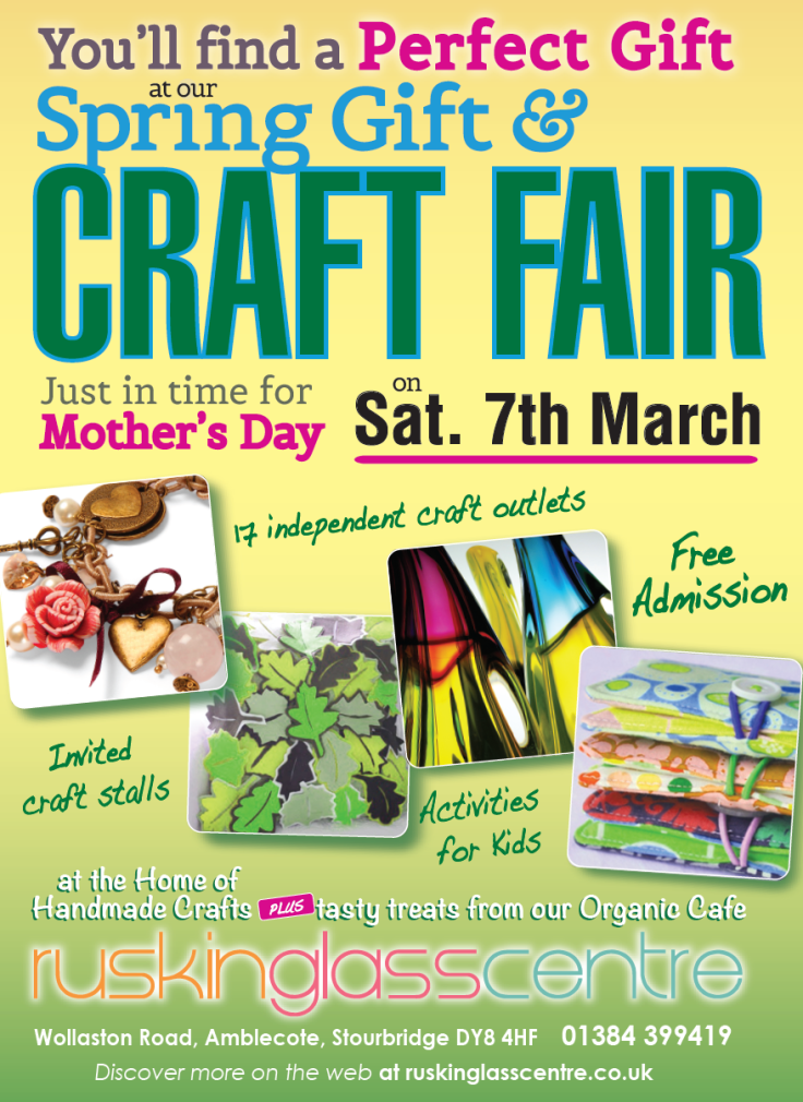 Transparent Glass Studio - RGC-Spring Craft Fair
