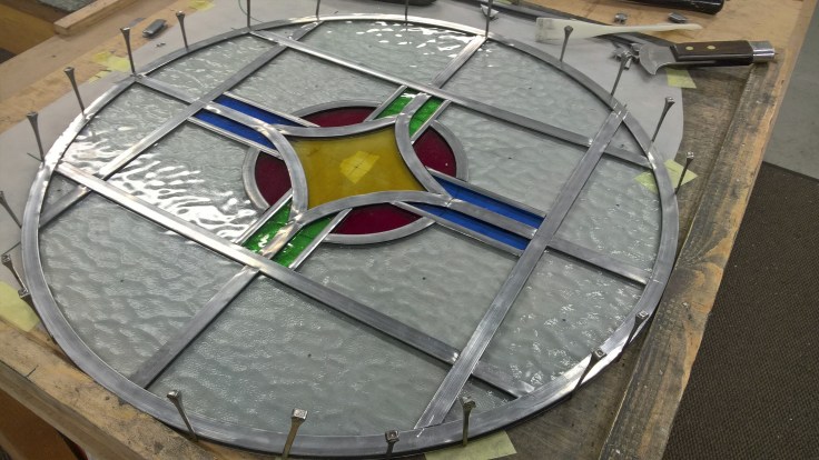 Transparent Glass Studio Stained Glass Window 01 Copyright 2016